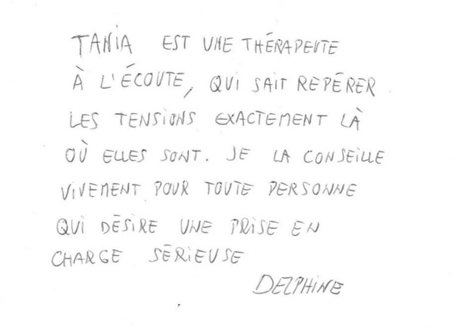 Photo du mot manuscrit : Delphine